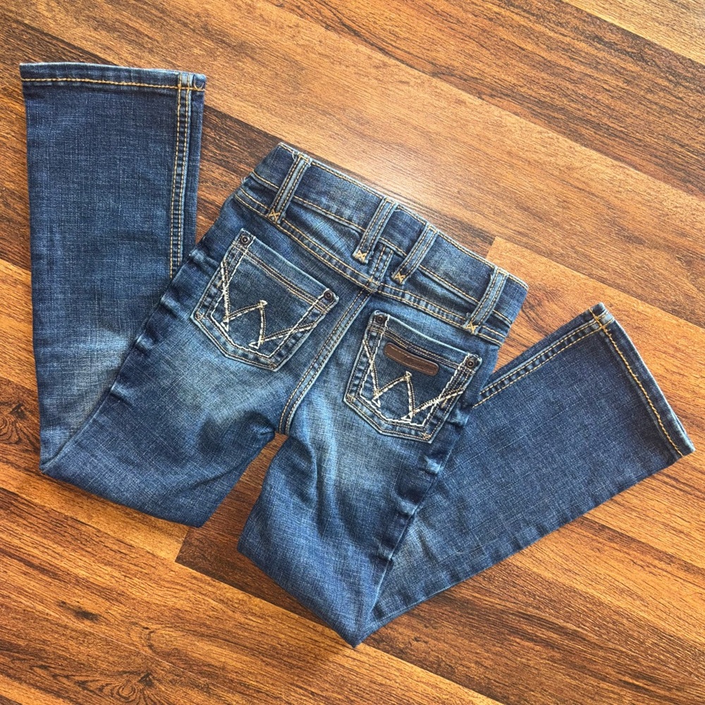 Wrangler Kids Blue Denim Jeans